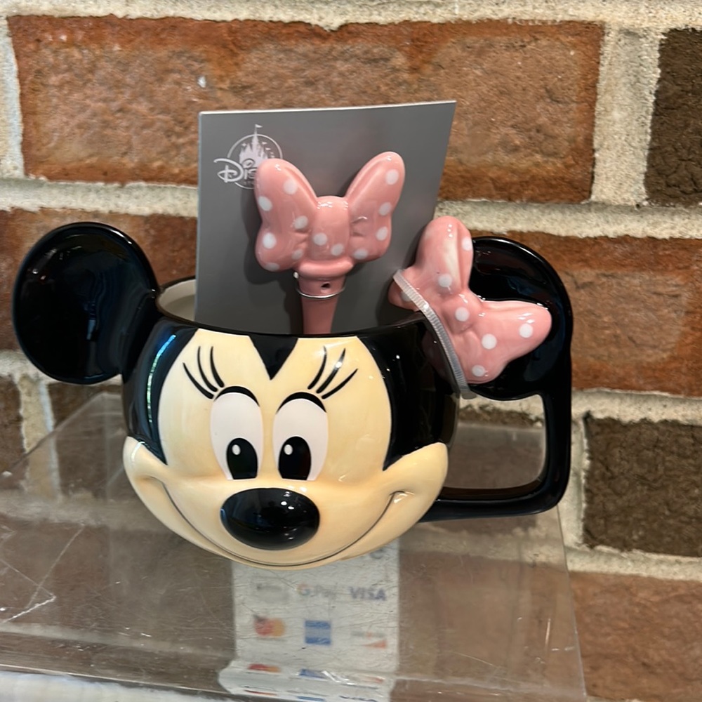 Disney Minnie Mouse Mug with Spoon
